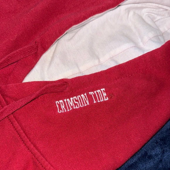 Fanatics Red and White Alabama Sweatshirt - Picture 2 of 3